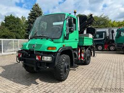 UNIMOG U400 + HIAB 122E 4x4