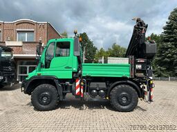 UNIMOG U400 + HIAB 122E 4x4