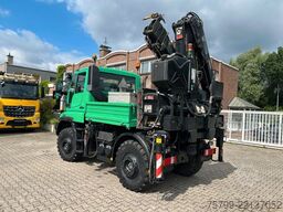 UNIMOG U400 + HIAB 122E 4x4