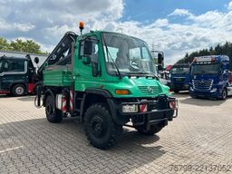 UNIMOG U400 + HIAB 122E 4x4