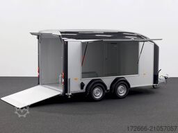 Debon C800 ALU ROADSTER SCHWARZ +SEITENKLAPPE +SEITENTÜR