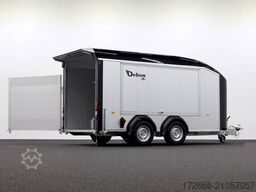 Debon C800 ALU ROADSTER SCHWARZ +SEITENKLAPPE +SEITENTÜR