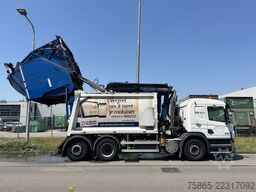 Scania P 280 6x2 EEV / HMF 2120-S3 Crane / Geesink GPM...