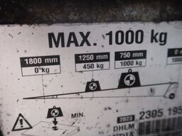 Iveco Daily 50 C 18 Bak + Dhollandia klep 1000 kg C1 ...