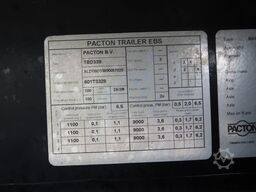 Pacton B3-001 O4, Lift & Lenkachse BPW, Staplerhalter,...