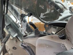 Volvo EC250DNL with 3 excavator buckets