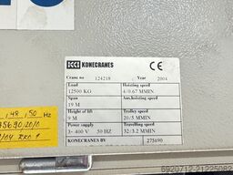 Konecranes Enkelligger Bovenloopkraan