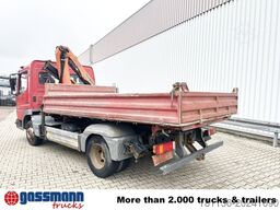 Mercedes-Benz Atego 818 K 4x2 mit Kran Palfinger PK 6500, 2x AHK
