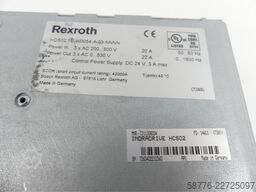 Rexroth HCS02.1E-W0054-A-03-NNNN MNR: R911298373 SN:7260402210260