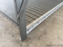 Dexion HI280 / Gitterrostboden / Regallänge: 2,71 lfm.