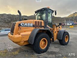 CASE 721E wheel loader w/ bucket. New scale and 2 sets