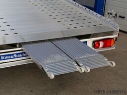 OPEL Movano Autotransporter Voll - Aluminium 480x210