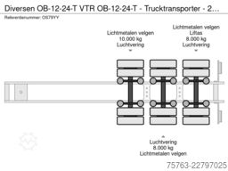 Diversen OB-12-24-T VTR OB-12-24-T - Trucktransporter - ...