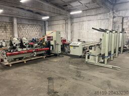 Weinig E6 infeed + A5 outfeed + stacker