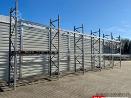 14,0 lfm Palettenregale für Außenbereich H: 4,5m , 3000 kg Fachlast , FVZ