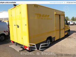 mercedes-benz SPRINTER 310 CDI MAXI EURO-5 KOFFER REGALE KAMERA DURCHGANG