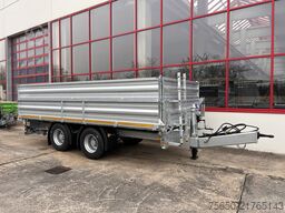 Möslein TTD 19 AB  19 t Tandemkipper Tieflader, Breitbereifung Aufsatzbordwänden-- Neufahrzeug --