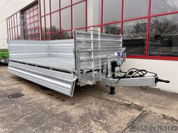 Möslein TTD 19 AB  19 t Tandemkipper Tieflader, Breitbereifung Aufsatzbordwänden-- Neufahrzeug --