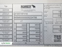 SCHMITZ CARGOBULL SKO FP 60 ThermoKing SLXi 300