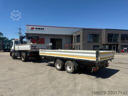 IVECO 140E250 Kipper mit HIAB Kran möglich mitAnhänger