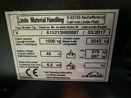 LINDE V ( 5213 ) - Wire Guidance !! DOUBLE steering !! Triplex FFL