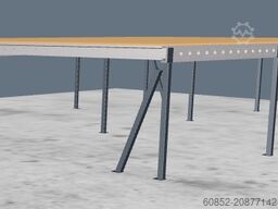 10x15m Lagerbühne , Belastung : 500kg/qm Unterkante: 2,5m ,ca. 150qm Systembühne