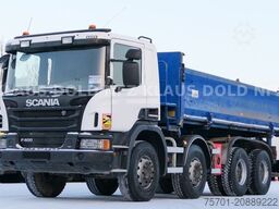 SCANIA P 400 8x4 Zweiseitenkipper Blattgefedert Euro 5