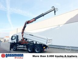 Iveco X-Way AD300X46Z 6x4 mit Kran Atlas AK 206.4E-A2,