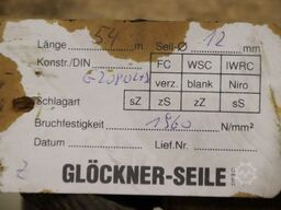 Glöckner-Seile 7x18 rechtsg. Rettungszug