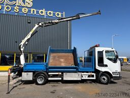 Renault Midlum 220 + PALFINGER PK 6001 + tipper + remot...