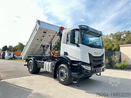IVECO X -WAY AD 200 4x2 Kran 19m FUNK Meiller Kipper