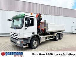 Mercedes-Benz Actros 2644 LK 6x4, Dautel Wechselsystem, Kran