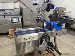 Marel concept 500 labelling machine top and bottom