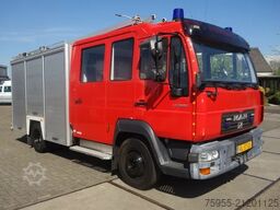 MAN LE 220C GODIVA POMP 2000 LITER TANK,MANUAL GEARBOX