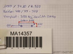 Kraft 2000/1000/H520 mm