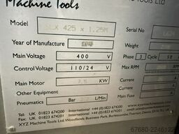 XYZ Machine Tools SLX 425