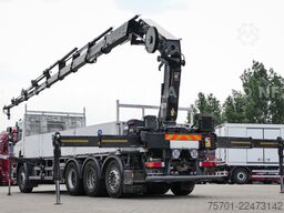 SCANIA P 400 Pritsche Kran HIAB 377 E Funk Euro 5