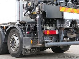 SCANIA P 400 Pritsche Kran HIAB 377 E Funk Euro 5
