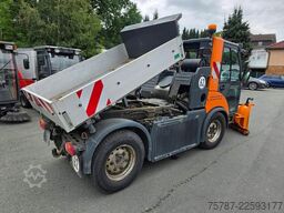MULTICAR M29 4x4 mit Schneeschiebeschild, 3-S-Kipper