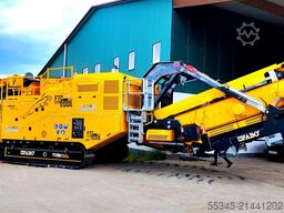 FABO Mobile cone crusher with screen