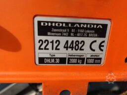 Scania P320 4X2 Bak + Dhollandia klep 2000 kg  1x bed