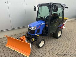 ISEKI TXGS 24 Allrad, Kabine, Schneeschild+Rundstreuer