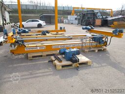 DEMAG  800 kg + 630 kg  + Laufschiene (3456)