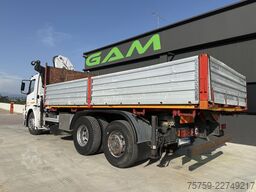 Mercedes-Benz Atego 2533 Kipper + Kran Bonfiglioli 6x2
