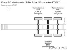 Krone SD Multichassis / BPW Axles / Drumbrakes