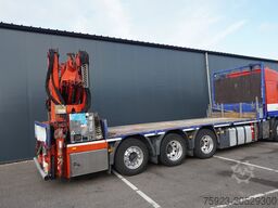 Volvo FM 450 8X4 FLATBED WITH GORMACH 3400E6 CRANE