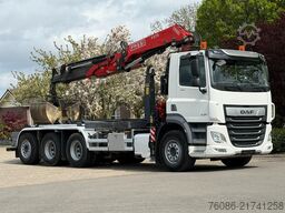 DAF CF530 8x4!! TRIPLE!!2023!! KRAAN/HAAK!!EURO6!! ...
