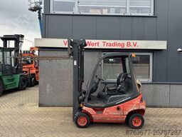 LINDE H16T-03 Triplex 540 Freelift / Sideshift LPG 2006