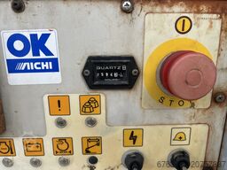 AICHI SR18A telescoop hoogwerker ISUZU diesel rubber pads 2007 AICHI