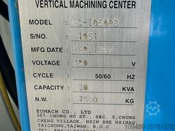 EUMACH MC 1050 P incl. NIKKEN 4te - Achse
